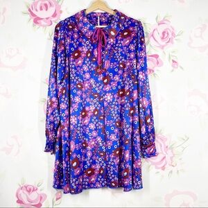 NEW Free People Daisy Jane Floral Botanical Combo Mini Dress S